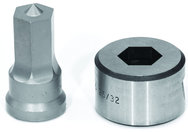 PDH25/32; 25/32" Hex Punch & Die Set - Strong Tooling