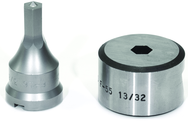 PDH7/16; 7/16" Hex Punch & Die Set - Strong Tooling