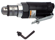 #FP3501 - 3/8'' Chuck Size - Straight - Non-Reversing - Air Powered Drill - Strong Tooling
