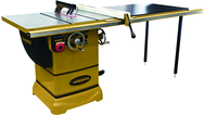 PM1000 Table Saw, 1-3/4HP 1PH 115V, 52" AF - Strong Tooling