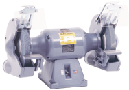 Bench Grinder - #105W; 10 x 1 x 7/8'' Wheel Size; 1.5HP; 3PH; 575V Motor - Strong Tooling