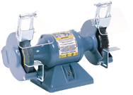 Grinder/Buffer - #8250W; 8 x 1 x 3/4'' Wheel Size; 3/4HP; 1PH; 115/230V Motor - Strong Tooling