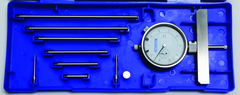0 - 22" Measuring Range (.001" Grad.) - Dial Depth Gage with 4" Base - Strong Tooling