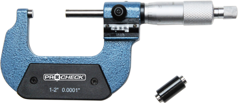 1 - 2" .0001" Graduation Mechanical Digital Outside Micrometer - Strong Tooling