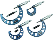 0-4" .0001" Outside Micrometer Set - Strong Tooling