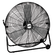 24" Industrial Grade Floor Fans; 3-speed; 1/4 HP; 120V - Strong Tooling