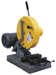 Straight Cut Saw - #HS14; 14: Blade Size; 5HP; 3PH; 220/440V Motor - Strong Tooling