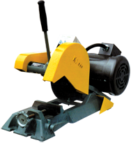 Abrasive Cut-Off Saw - #K8B-3; Takes 8" x 1/2" Hole Wheel (Not Included); 3HP; 3PH; 220/440V Motor - Strong Tooling