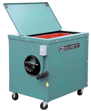 Vibratory Finisher - #KVF3 28L x 15W x 15H Tub Dimensions - Strong Tooling