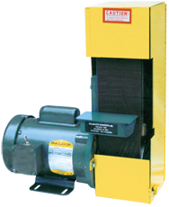 Belt Sander-with Dust Collector & Stand - #S4SV; 4 x 36'' Belt; 1/2HP; 1PH Motor - Strong Tooling