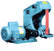 Belt Grinder - #482MC100A; 2 x 48'' Belt; 1HP; 1PH; 230V Motor - Strong Tooling