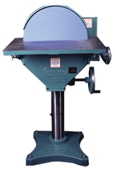 Heavy Duty Disc Sander-With Forward/Rev and NO Magnetic Starter - Model #22100 - 20'' Disc - 3HP; 3PH; 230V Motor - Strong Tooling