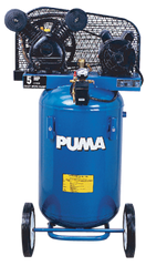 Portable Air Compressors - Model #PK5020VP; 20 Gallon / Vertical Tank; 5HP; 1PH; 115/230V Motor - Strong Tooling