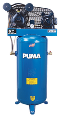 Air Compressors - Model #PK6560V; 60 Gallon / Horizontal Tank; 6-1/2HP; 1PH; 230V Motor - Strong Tooling