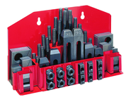 CK-38, Clamping Kit 52-pc with Tray for 1/2" T-slot - Strong Tooling