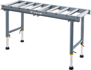 9-Roller Roller Table - #D2271--19" Wide x 65" Long - Strong Tooling