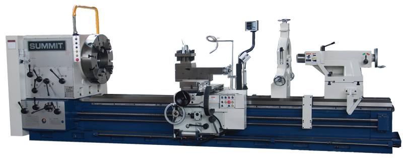 42" x 120" Oil Country Lathe; A2-20 Spindle Mount; 14.1" Spindle Bore; 30HP 220V 3PH Motor; 20;790 lbs - Strong Tooling