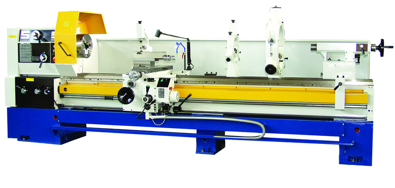 Geared Head Lathe - #244120 23-5/8'' Swing; 120'' Between Centers; 15HP Motor - Strong Tooling