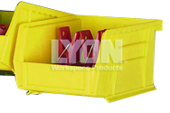 8-1/4'' x 14-3/4'' x 7'' - Yellow Large Plastic Bin - Strong Tooling