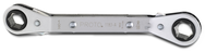 Proto® Offset Double Box Reversible Ratcheting Wrench 1/2" x 9/16" - 6 Point - Strong Tooling