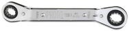 Proto® Offset Double Box Reversible Ratcheting Wrench 15 x 17 mm - 12 Point - Strong Tooling