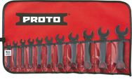 Proto® 11 Piece Black Oxide Short Combination Wrench Set - 12 Point - Strong Tooling