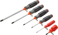 Proto® Tether-Ready 6 Piece Duratek Phillips Screwdriver Set - Strong Tooling