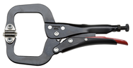 Proto® Locking Mini C-Clamp Pliers w/Swivel Pads - 6-1/2" - Strong Tooling