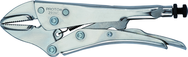 Proto® Nickel Chrome Locking Pliers - Straight Jaw 10" - Strong Tooling
