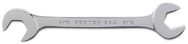 Proto® Full Polish Angle Open-End Wrench - 9/16" - Strong Tooling