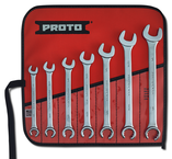 Proto® 7 Piece Combination Flare Nut Wrench Set - 12 Point - Strong Tooling