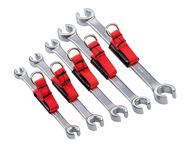 Proto® Tether-Ready 5 Piece Metric Double End Flare Nut Wrench Set - 6 Point - Strong Tooling