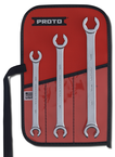 Proto® 3 Piece Double End Flare Nut Wrench Set - 6 Point - Strong Tooling