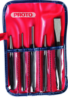 Proto® 5 Piece Punch & Chisel Set - Strong Tooling