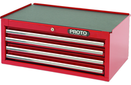 Proto® 440SS Intermediate Chest - 4 Drawer, Red - Strong Tooling