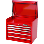 Proto® 440SS 27" Top Chest - 5 Drawer, Red - Strong Tooling