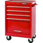 Proto® 440SS 27" Roller Cabinet - 4 Drawer, Red - Strong Tooling