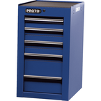 Proto® 450HS Side Cabinet - 5 Drawer, Blue - Strong Tooling