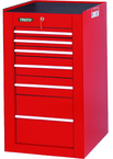 Proto® 450HS Side Cabinet - 6 Drawer, Red - Strong Tooling