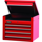 Proto® 450HS 34" Top Chest - 4 Drawer, Red - Strong Tooling