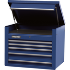 Proto® 450HS 34" Top Chest - 5 Drawer, Blue - Strong Tooling