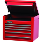 Proto® 450HS 34" Top Chest - 5 Drawer, Red - Strong Tooling