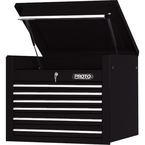 Proto® 450HS 34" Top Chest - 6 Drawer, Black - Strong Tooling