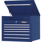 Proto® 450HS 34" Top Chest - 6 Drawer, Blue - Strong Tooling