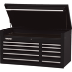 Proto® 450HS 50" Top Chest - 10 Drawer, Black - Strong Tooling