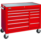 Proto® 450HS 50" Workstation - 10 Drawer, Red - Strong Tooling