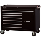 Proto® 450HS 50" Workstation - 7 Drawer & 1 Shelf, Black - Strong Tooling