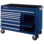 Proto® 450HS 50" Workstation - 8 Drawer & 1 Shelf, Blue - Strong Tooling