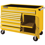Proto® 450HS 50" Workstation - 8 Drawer & 1 Shelf, Yellow - Strong Tooling