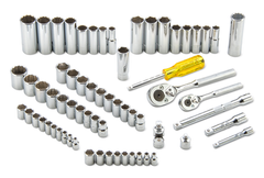 Proto® 1/4" & 3/8" Drive 65 Piece Socket Set - Strong Tooling